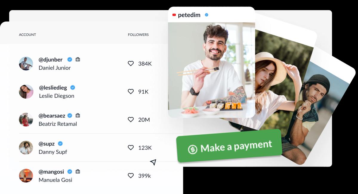 Streamline your influencer payments process with the influencer payment platform